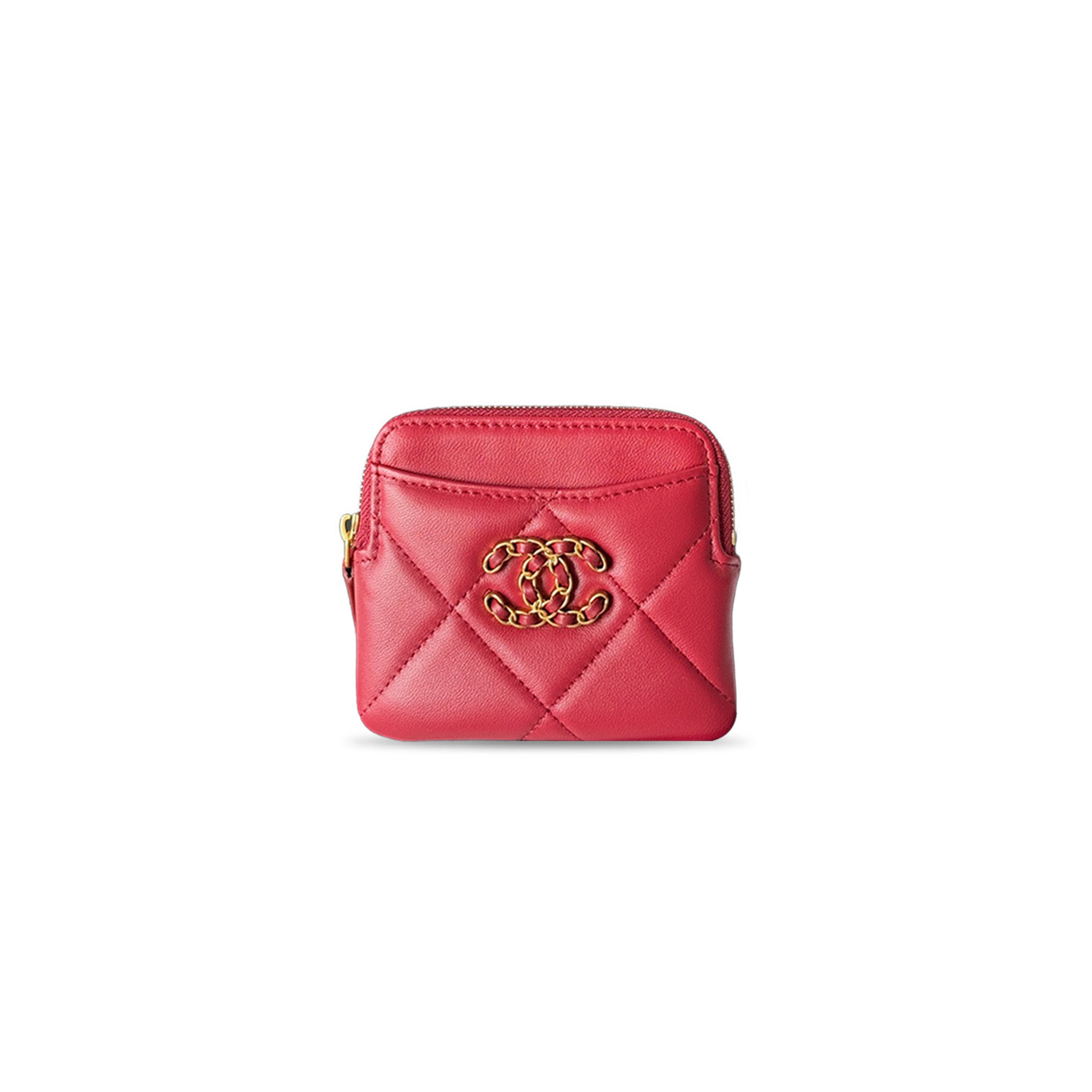 CHANEL 19 WALLET WITH ZIPPER AP2086 (11*9.5*2.5cm)